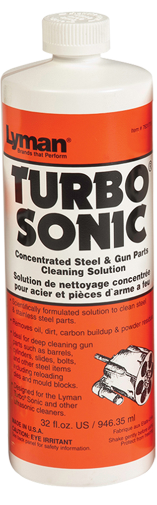 LYMAN Turbo Sonic Steel Cleaning Solution 32 oz