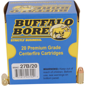 Buffalo Bore 27B20 Personal Defense 380ACP +P 95gr FMJ 20/Box