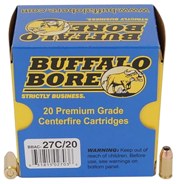 Buffalo Bore 27C20 Strictly Business .380 ACP +P 90gr JHP