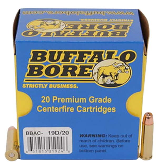 Buffalo Bore 19D20 .357 Magnum 125gr JHP 20 rds