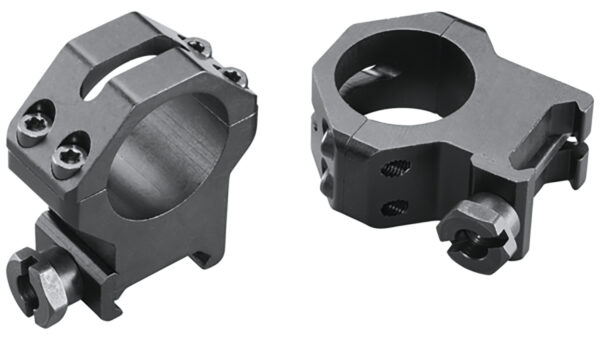 Weaver 4-Hole Skeleton Scope Rings 1″ X-High Matte