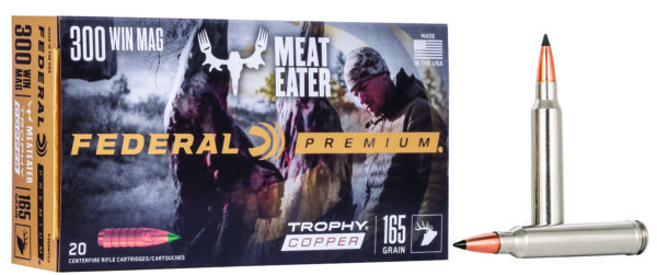 Federal Premium Trophy Copper .300 Win Mag 165 gr – 20rd