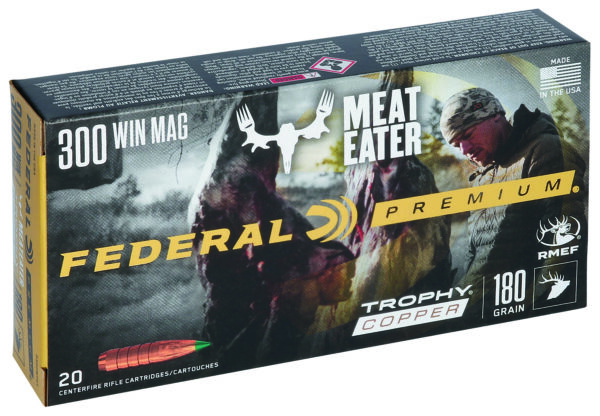 Federal Premium P300WTC1 .300 Win Mag 180gr Trophy Copper, 20rd