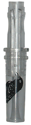 81012 Haydel Triple Tone Crow Call, Clear Acrylic
