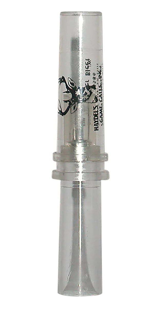 81014 Haydel’s DB85 Deer Bleat Open Call, Clear Acrylic
