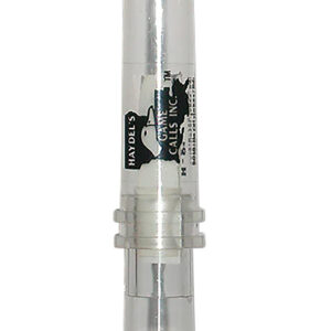 Haydel H81 Canadian Honker Goose Call, Clear Polycarbonate
