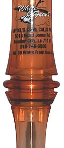 Haydel’s WF00 White Front Goose Call, Brown Acrylic