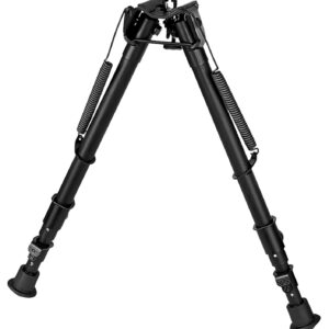Harris Bipod 251A2 12-25″ Non-Swivel, Rubber Feet