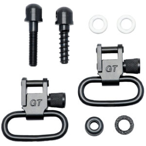 GrovTec GTSW07 Swivel Set, 1-inch Loops, Black-Oxide