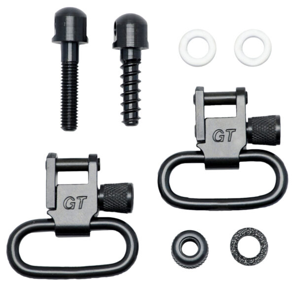 81266 GrovTec GTSW07 Swivel Set, 1-inch Loops, Black-Oxide