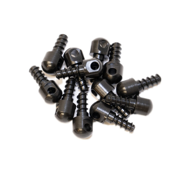GrovTec 1/2″ Wood Screw Swivel Studs — 12-Pack