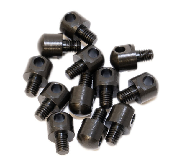 81278 GrovTec 1/4″ Machine Screw Swivel Studs — 12 Pack