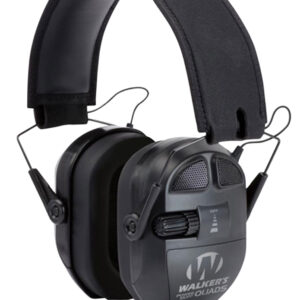 Walker’s GWPXPMQB Ultimate Power Quad Muff 26 dB Over the Head Black Polymer