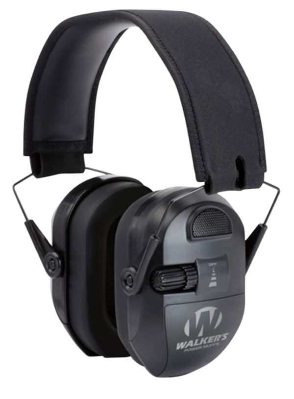 814 Walker’s GWPXPMB Ultimate Power Muff 26 dB Over the Head Black Polymer