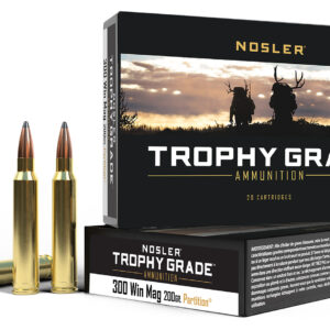 Nosler Trophy Grade .300 Win Mag 200 gr PSP, 20/Box