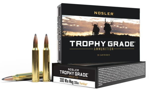 Nosler Trophy Grade .300 Win Mag 200 gr PSP, 20/Box