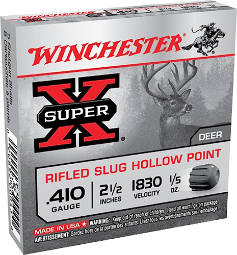 Winchester Super-X .410 Bore 2.5in Rifled Slug 15rd Box