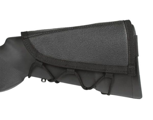 81982 Blackhawk Ammo Cheek Pad Black Nylon 5rd