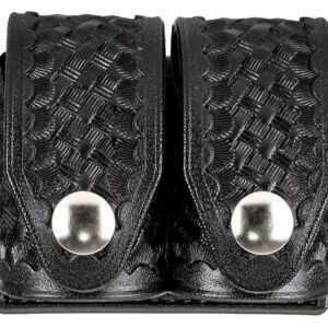 HKS 203BLBN SpeedLoader Case Double, Basketweave Black