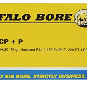 Buffalo Bore 32 ACP +P 75gr Hard Cast – 20rd Box