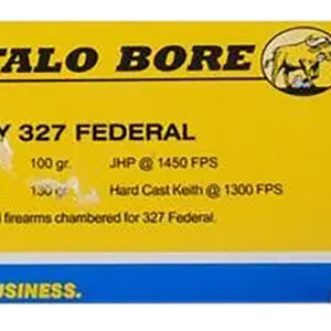 Buffalo Bore 37B20 Heavy Strictly Business .327 FM 130 gr HC