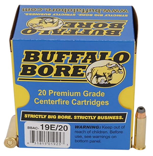 Buffalo Bore 19E20 Tactical .357 Mag 158 gr JHP – 20rd