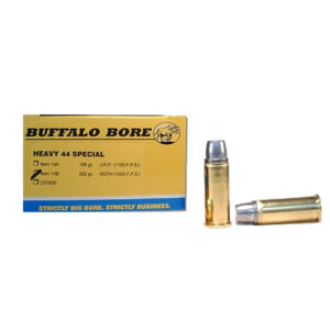 Buffalo Bore 14B20 .44 S&W Special 255 gr Hard Cast SWC, 20/Box