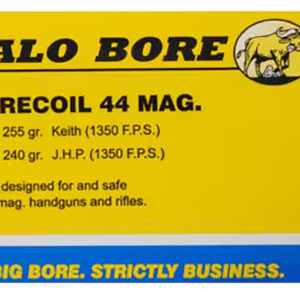 Buffalo Bore 4G20 Low Recoil .44 Magnum 240 gr JHP – 20rd