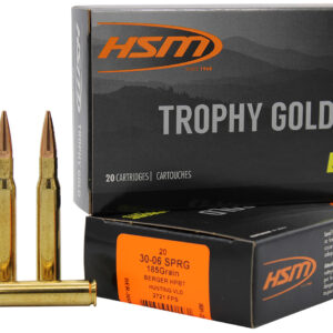 HSM Trophy Gold 30-06 Springfield 185 gr Berger VLD 20rd