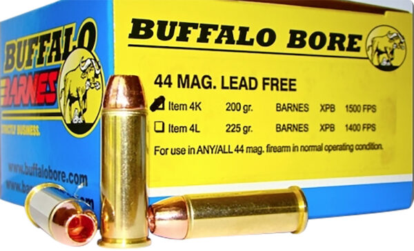 82221 Buffalo Bore 44 Rem Mag 200gr Barnes VOR-TX XPB 20/Box