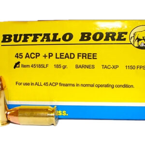Buffalo Bore Buffalo-Barnes Strictly Business .45 ACP +P 185gr 20rd