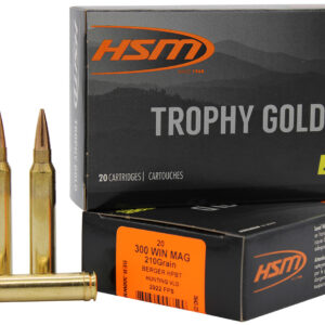 HSM Trophy Gold 300 Win Mag 210 gr Berger VLD Match – 20/Box