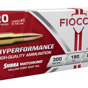 Fiocchi 300 Win Mag 190gr MatchKing – 20rd