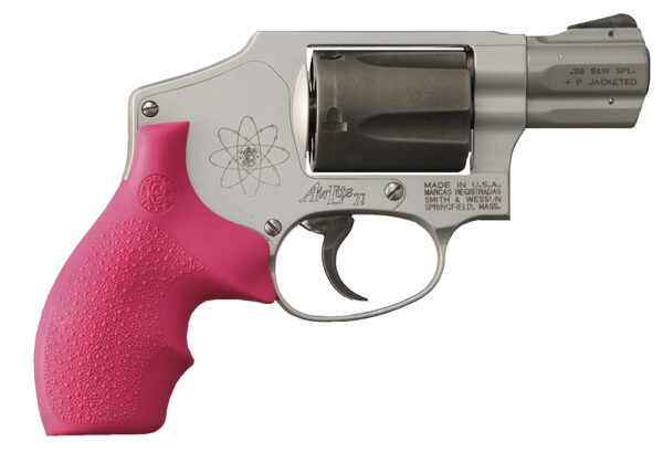 Hogue Bantam Grip for S&W J-Frame Round Butt — Pink