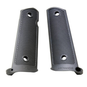 Archangel AA108 1911 Grip Panels, Aluminum, Black