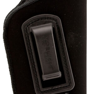 Bulldog DIP815 Deluxe  IWB Black Suede Like Belt Clip Fits Beretta 92/Glock 20/2-3″ Barrel Right Hand