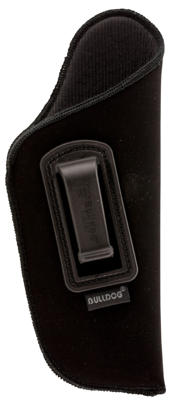8321 Bulldog DIP815 Deluxe IWB Black Suede Like Belt Clip Fits Beretta 92/Glock 20/2-3″ Barrel Right Hand