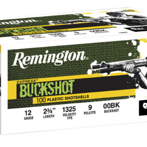 Remington Express Buckshot 12ga 2.75″ #00 Buck