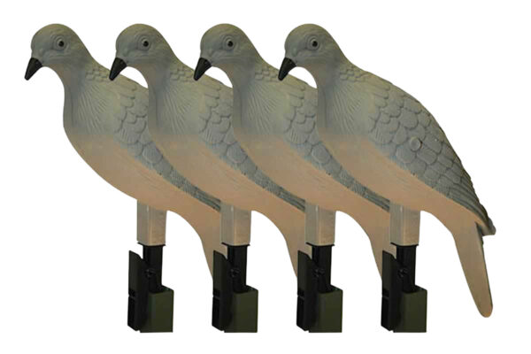 Mojo Clip On Dove Decoy 4-Pack