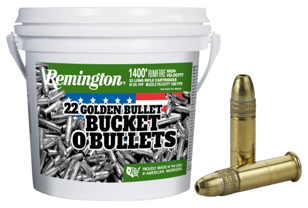 Remington Golden Bullet Bucket 22 LR 36 gr PHP 1400/Box