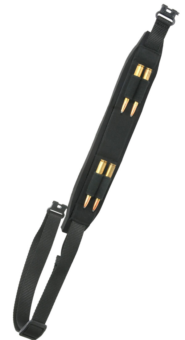 8411 Outdoor Connection Neo-Magnum Sling — Black Neoprene, 3.25″