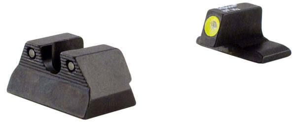84568 Trijicon 600600 HD Night Sights Green/Tritium Yellow Outline Front Sight-Green Tritium Black Outline Rear Sight H&K P2000/P2000SK
