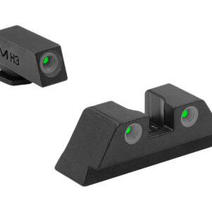 MEPROLIGHT Tru-Dot Night Sights – Glock Large Frame, Green/Green