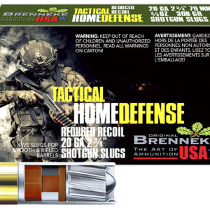 Brenneke Tactical THD Slug 20 ga. 2.75 in. 3/4 oz. 5rd