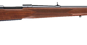 Winchester Repeating Arms 535205138 Model 70 Alaskan Full Size 375 H&H Mag 3+1 25″ Brushed Polish Blued Sporter Barrel, Steel Receiver, Satin Walnut Monte Carlo  Stock