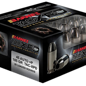 Barnes TAC-XPD .45 ACP +P 185 gr 20/Box