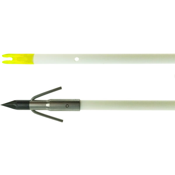 85865_1 Muzzy Classic Fish Arrow White with Carp Point
