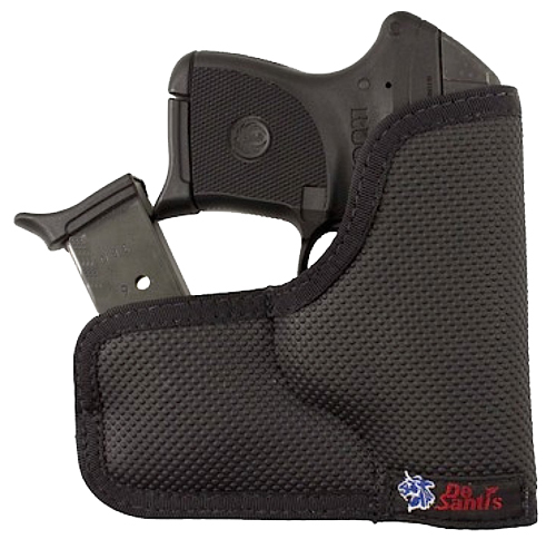 86021 DeSantis Nemesis Ammo Pocket Holster – Black, Fits P-3AT & LCP II