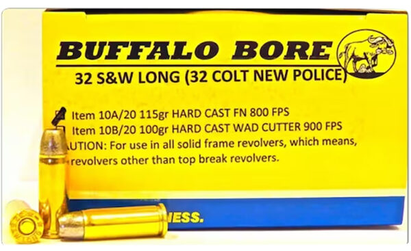 Buffalo Bore 10A20 .32 S&W Long 115 gr HCFN 20/box