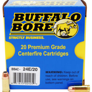 Buffalo Bore 24E20 Personal Defense 9mm +P 124gr JHP 20/Box